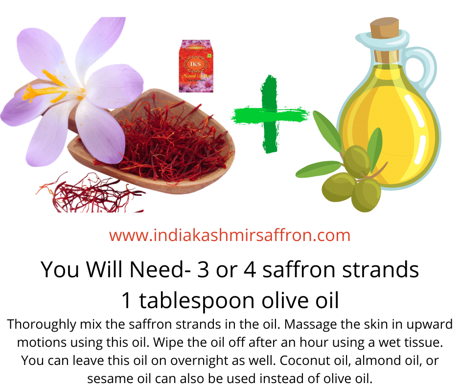 saffron and olive oil
