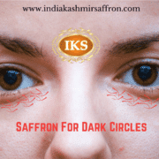 Saffron for dark circles