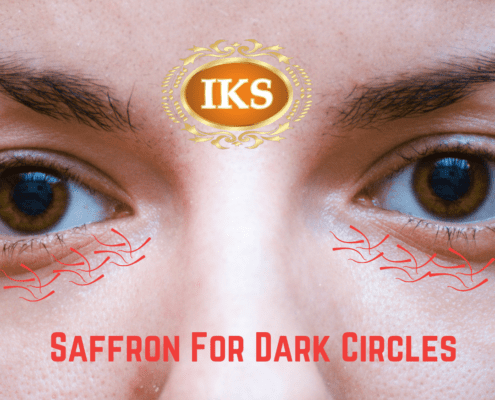 Saffron for dark circles