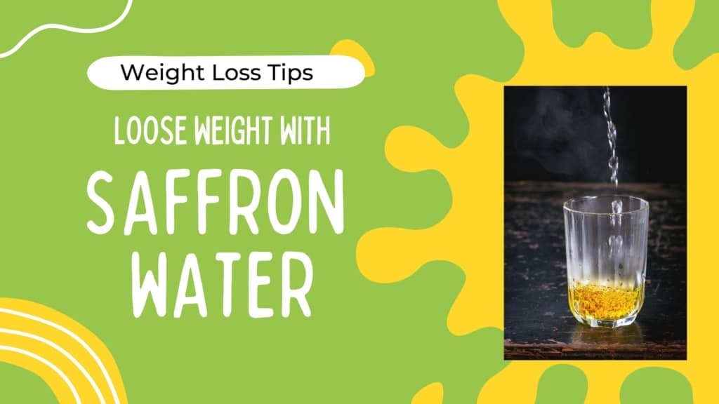 Loose weight with saffron water from IKS