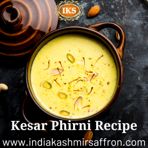 Deliciously Creamy Kesar Phirni Recipe: A Saffron-Infused Dessert Delight