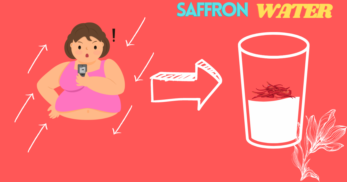 LOOSE WEIGHT WITH SAFFRON WATER