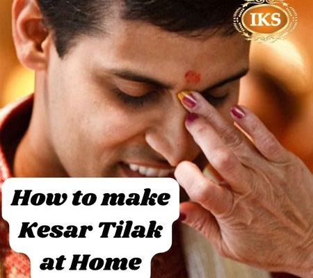 How to make Kesar Tilak at Home
