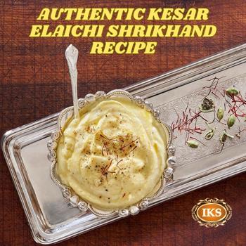 Authentic Kesar Elaichi Shrikhand Recipe