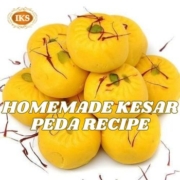 Homemade Kesar Peda Recipe