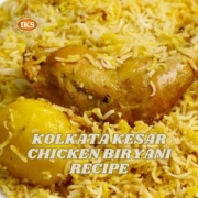 Kolkata Kesar Chicken Biryani Recipe