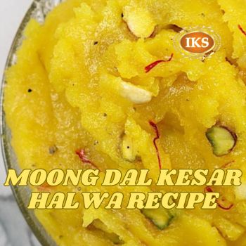 Moong Dal Kesar Halwa Recipe