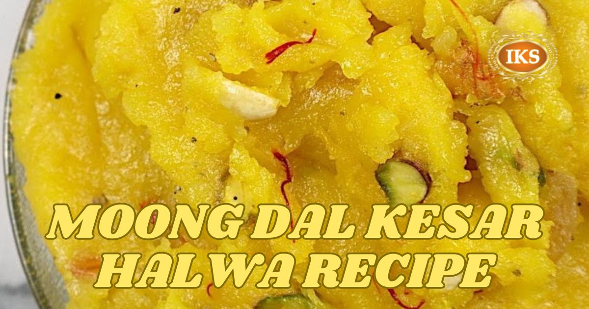 Moong Dal Kesar Halwa Recipe