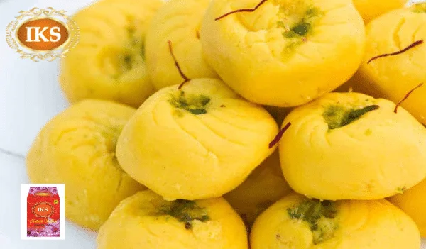 India Kashmir Kesar Pedas