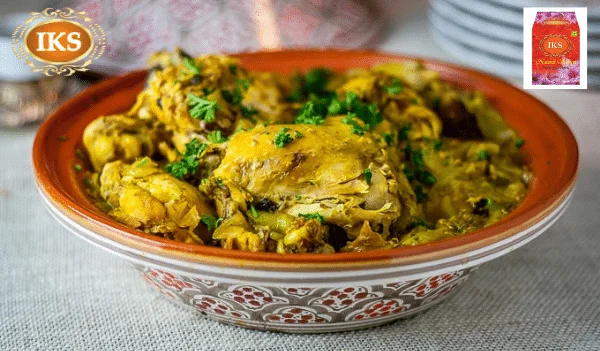 Moroccan IKS Saffron Chicken Recipe