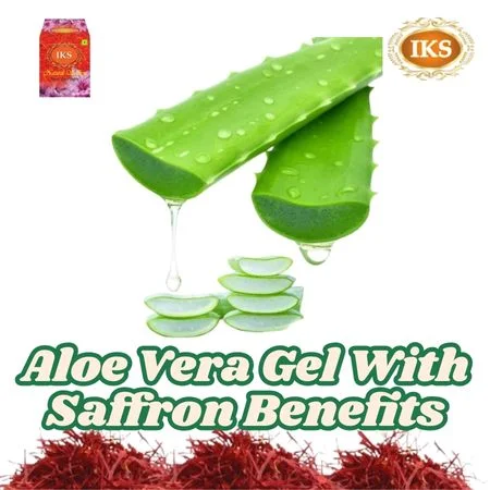 Aloe Vera Gel With Saffron Benefits The Ultimate Duo for Youthful and Hydrated Skin