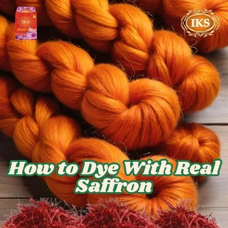 How to Dye With Real Saffron Embrace Tradition with Natural Materials
